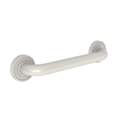 Newport Brass 15" L, Two Post, Solid Brass, 12" Grab Bar in Biscuit, Biscuit 1020-3912/65